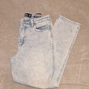 Hollister Women's High Rise Light Blue Jeans